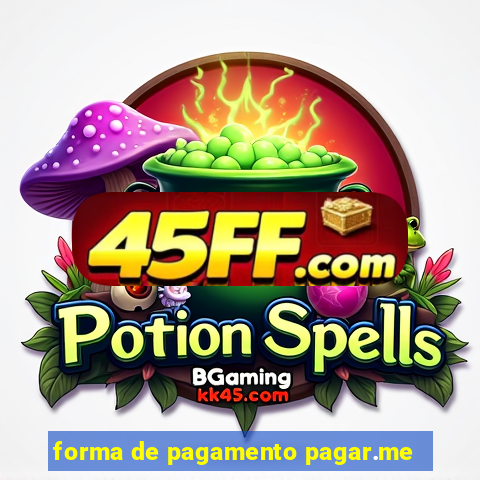 forma de pagamento pagar.me